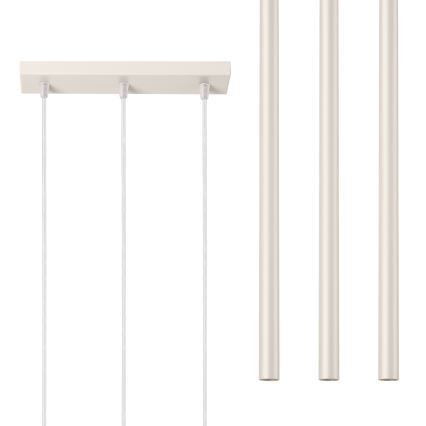 Suspension filaire PASTELO 3xG9/8W/230V crème