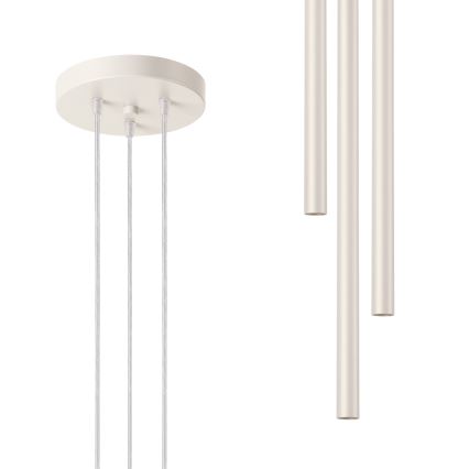 Suspension filaire PASTELO 3xG9/8W/230V crème