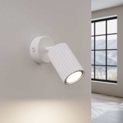 Spot mural KARBON 1xGU10/10W/230V blanc
