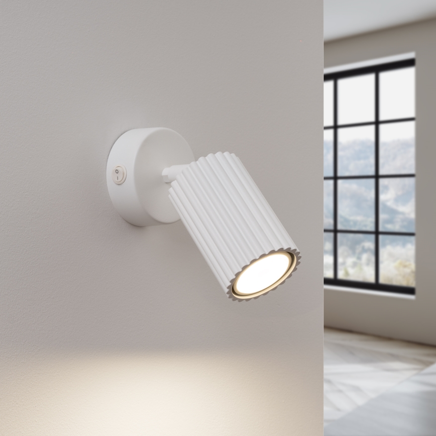 Spot mural KARBON 1xGU10/10W/230V blanc