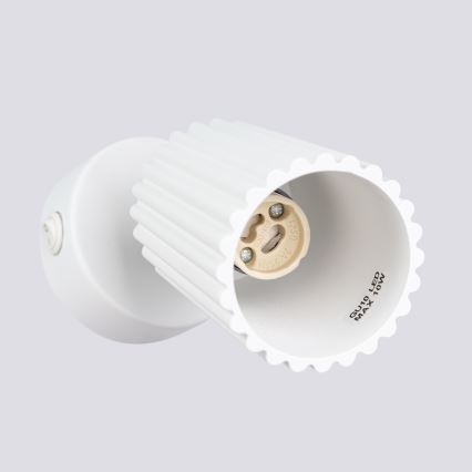 Spot mural KARBON 1xGU10/10W/230V blanc