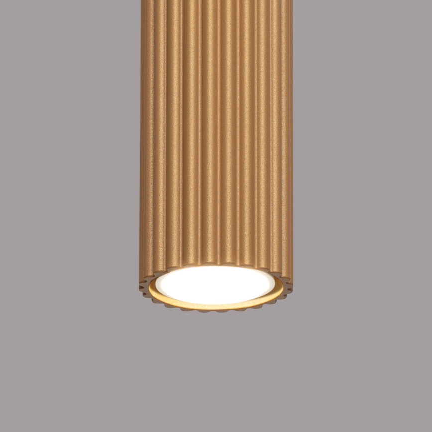 Spot KARBON 1xGU10/10W/230V 30 cm doré
