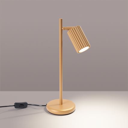 Lampe de table KARBON 1xGU10/10W/230V doré