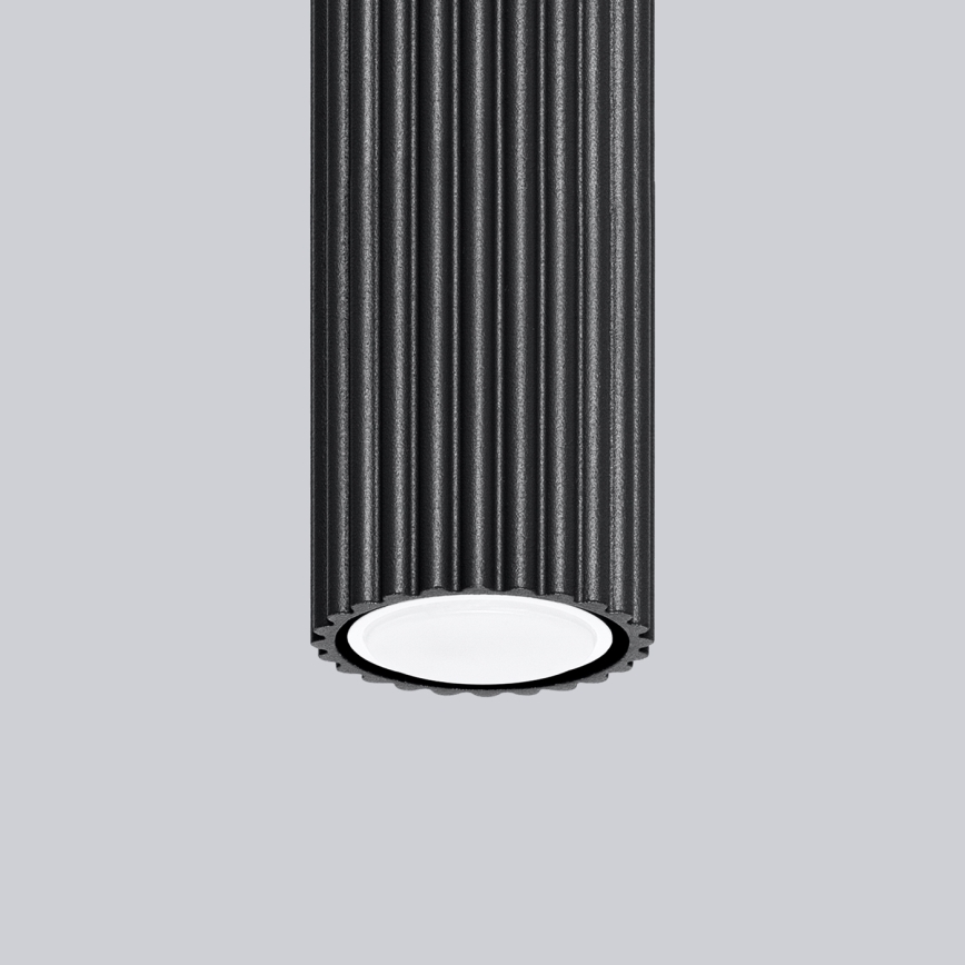 Spot KARBON 1xGU10/10W/230V 10 cm noir
