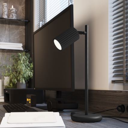 Lampe de table KARBON 1xGU10/10W/230V noir