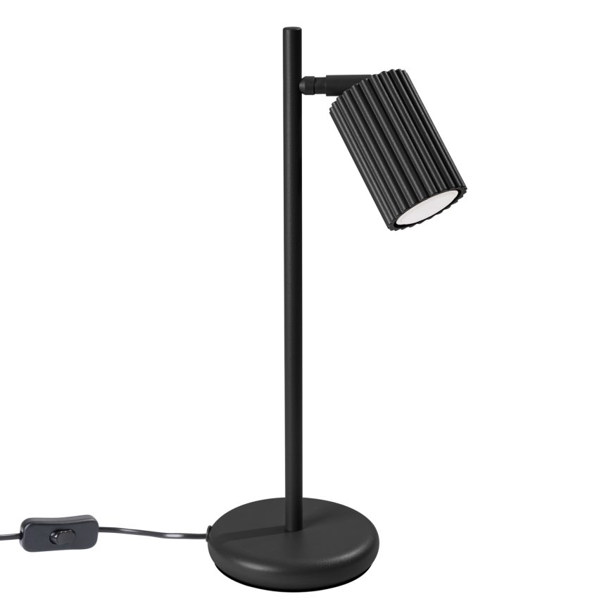 Lampe de table KARBON 1xGU10/10W/230V noir