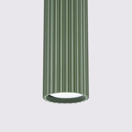 Suspension filaire KARBON 1xGU10/10W/230V vert