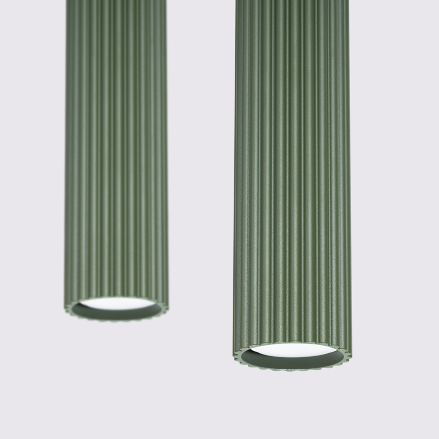 Suspension filaire KARBON 2xGU10/10W/230V vert