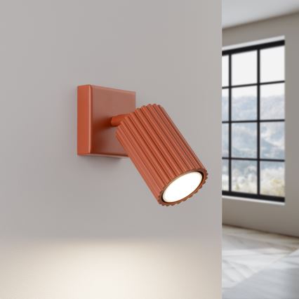 Spot mural KARBON 1xGU10/10W/230V rouge