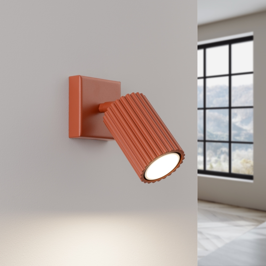 Spot mural KARBON 1xGU10/10W/230V rouge