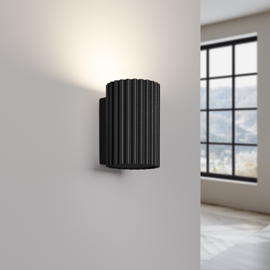 Applique murale KARBON 1xGU10/10W/230V noir