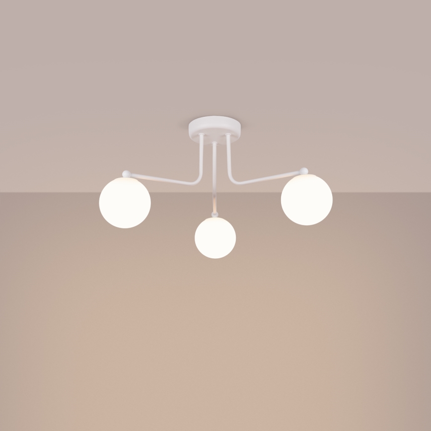 Suspension-barre ASTRAL 3xG9/8W/230V blanc