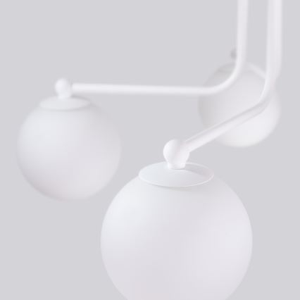 Suspension-barre ASTRAL 5xG9/8W/230V blanc