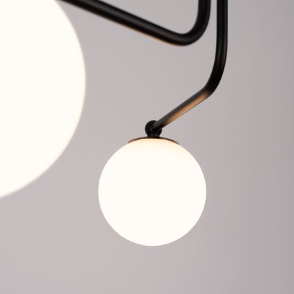 Suspension-barre ASTRAL 5xG9/8W/230V noir
