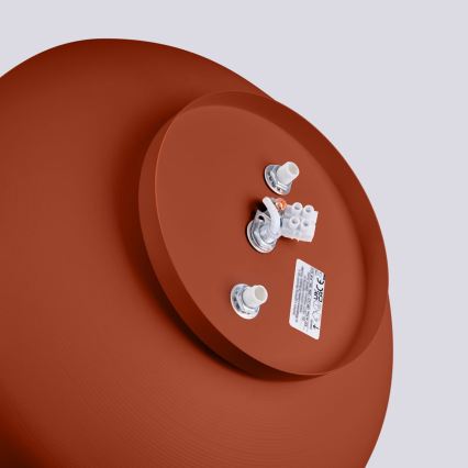 Plafonnier OMIQ 4xE27/15W/230V diam. 30 cm rouge