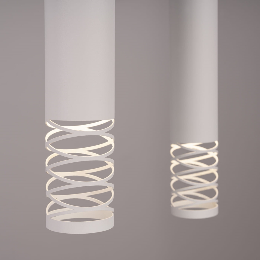 Suspension filaire LAMI 2xGU10/10W/230V blanc