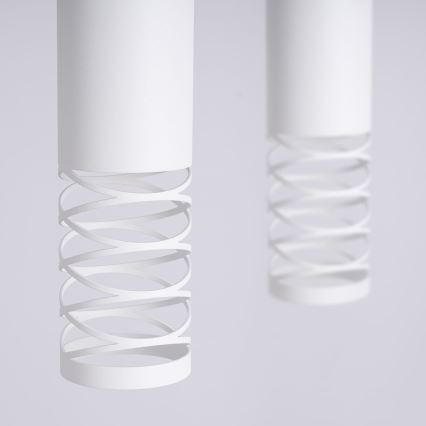 Suspension filaire LAMI 2xGU10/10W/230V blanc