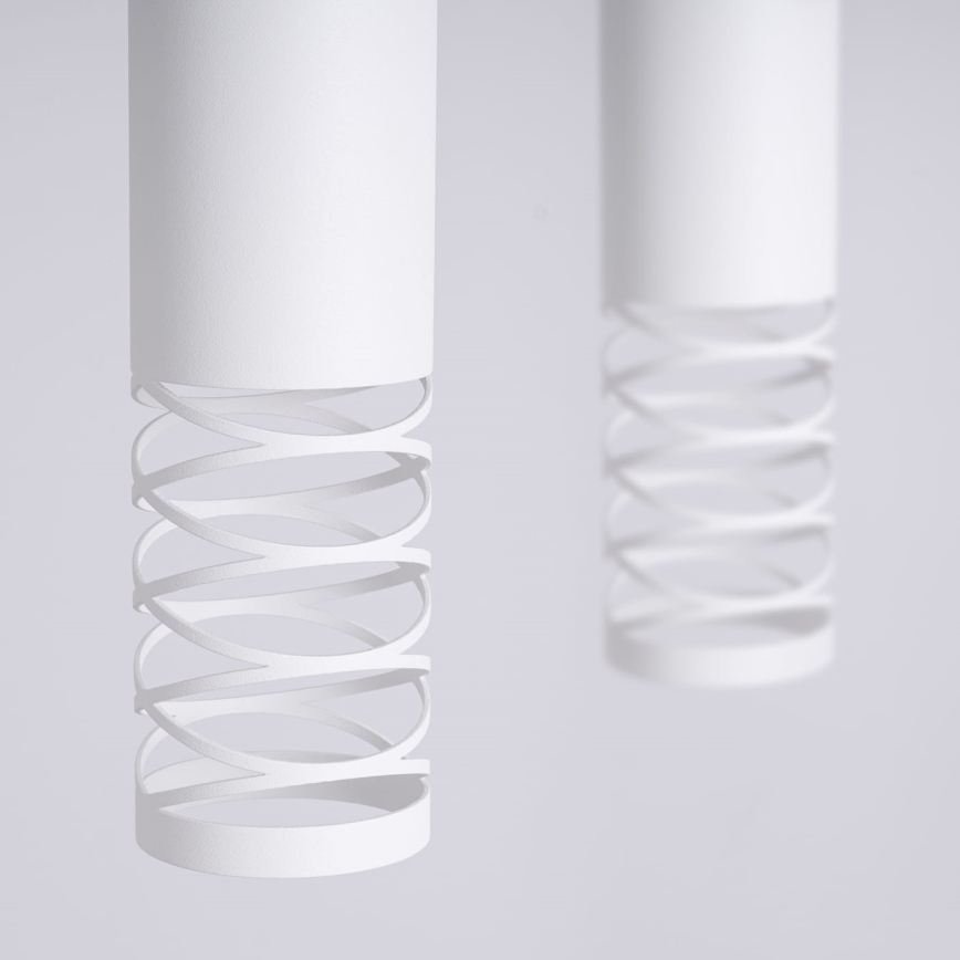Suspension filaire LAMI 2xGU10/10W/230V blanc