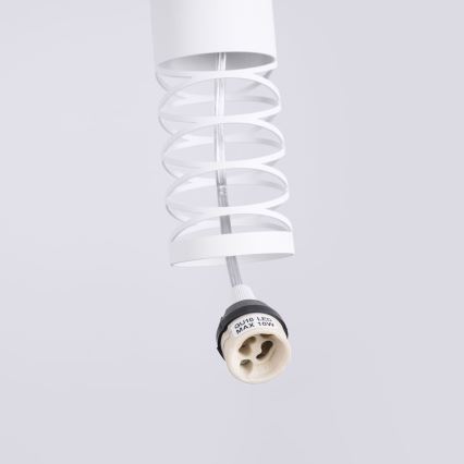 Suspension filaire LAMI 3xGU10/10W/230V blanc