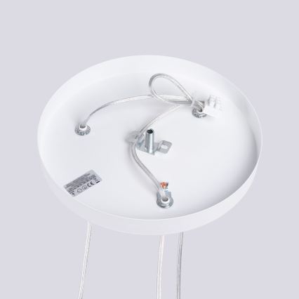 Suspension filaire LAMI 3xGU10/10W/230V blanc