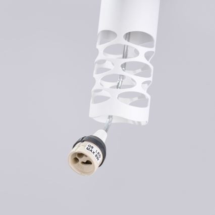 Suspension filaire LIRO 2xGU10/10W/230V blanc