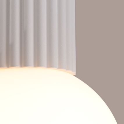 Plafonnier de salle de bain HALO 1xG9/8W/230V d. 12 cm IP44 blanc