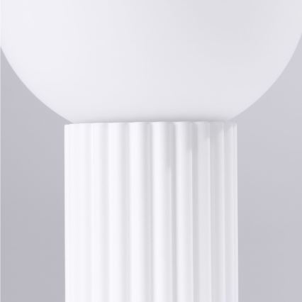 Plafonnier de salle de bain HALO 1xG9/8W/230V d. 12 cm IP44 blanc