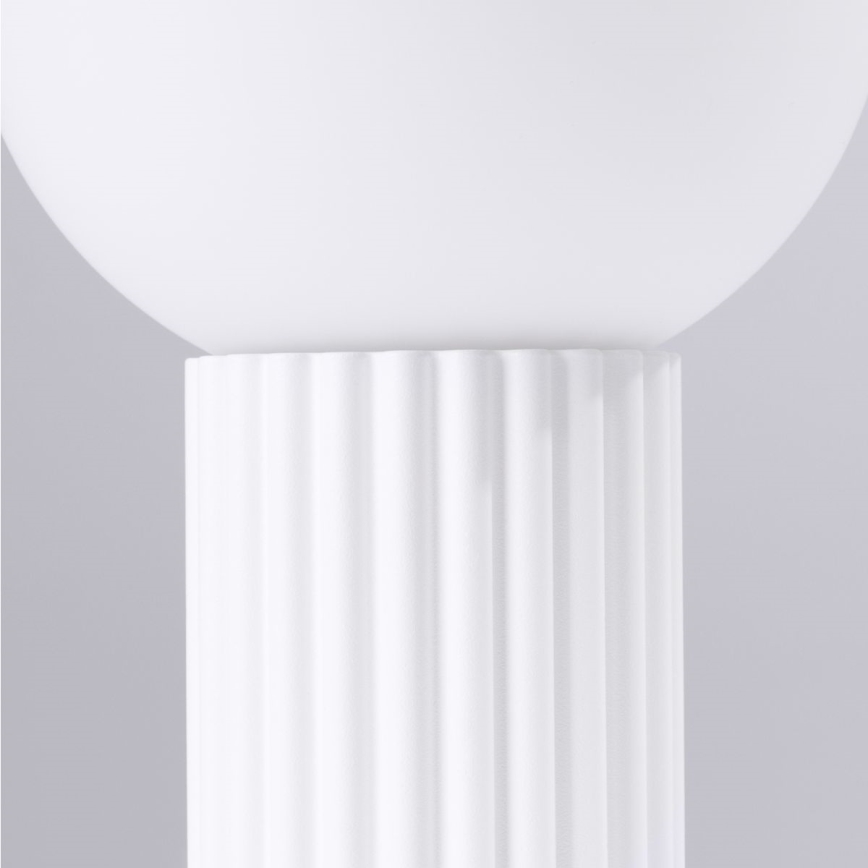 Plafonnier de salle de bain HALO 1xG9/8W/230V d. 12 cm IP44 blanc