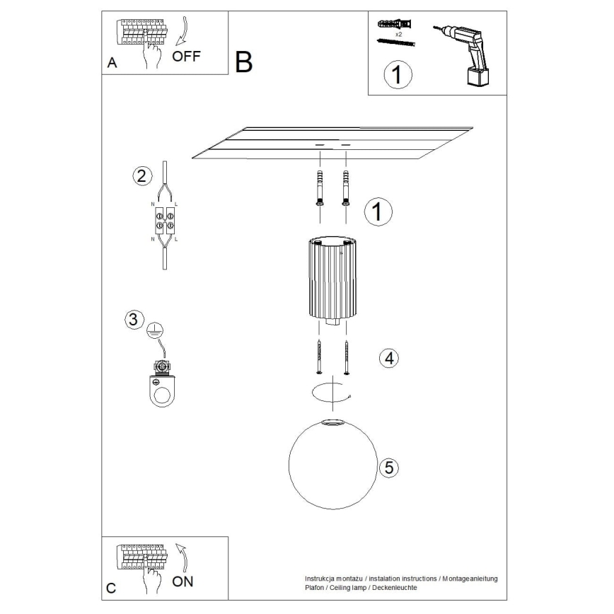 Plafonnier de salle de bain HALO 1xG9/8W/230V d. 12 cm IP44 vert
