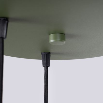 Suspension filaire HALO 3xG9/8W/230V d. 25 cm vert
