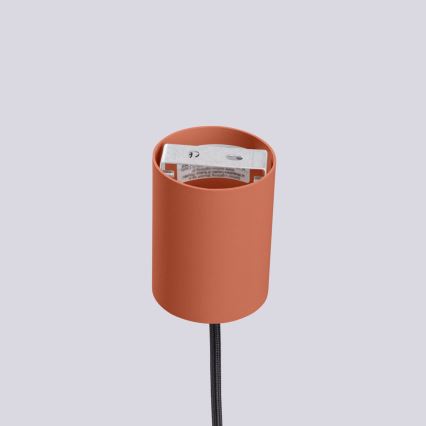 Suspension filaire HALO 1xG9/8W/230V d. 12 cm orange