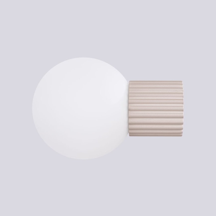 Applique murale salle de bain HALO 1xG9/8W/230V d. 12 cm IP44 beige
