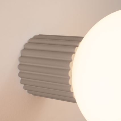 Applique murale salle de bain HALO 1xG9/8W/230V d. 12 cm IP44 beige
