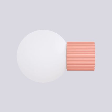 Applique murale salle de bain HALO 1xG9/8W/230V d. 12 cm IP44 rose