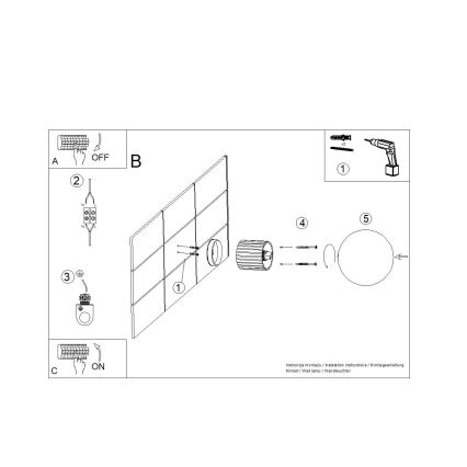 Applique murale salle de bain HALO 1xG9/8W/230V d. 12 cm IP44 rose