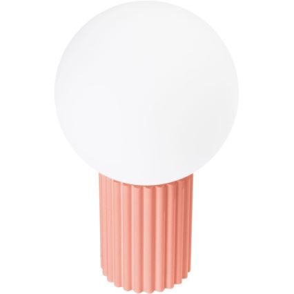Lampe de table HALO 1xG9/8W/230V d. 12 cm rose