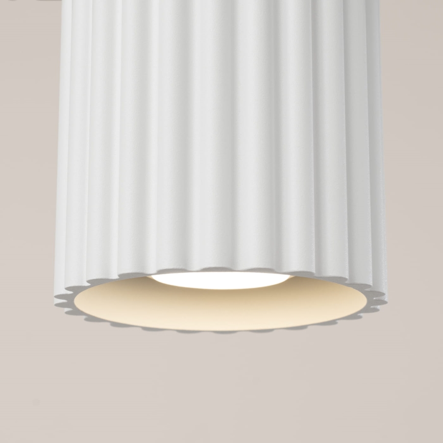 Spot encastrable AURA 1xGU10/10W/230V 10 cm blanc