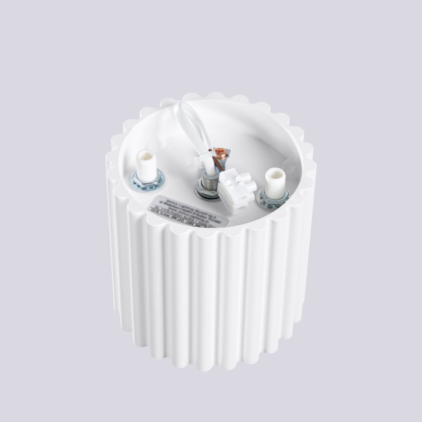 Spot encastrable AURA 1xGU10/10W/230V 10 cm blanc