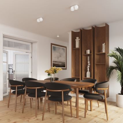 Spot AURA 1xGX53/10W/230V 6 cm blanc