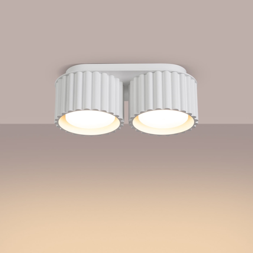 Spot AURA 2xGX53/10W/230V blanc