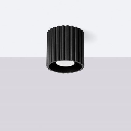 Spot AURA 1xGU10/10W/230V Ø 10 cm noir