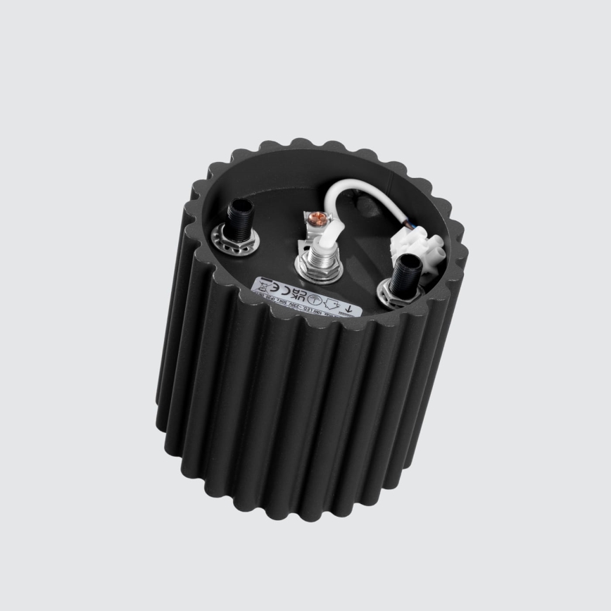 Spot AURA 1xGU10/10W/230V Ø 10 cm noir