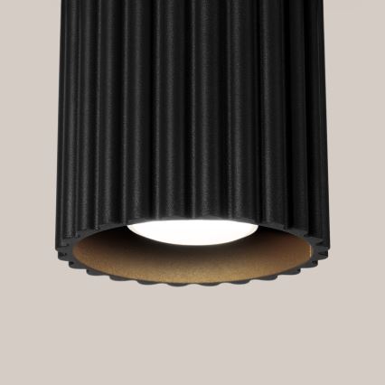 Spot AURA 1xGU10/10W/230V Ø 10 cm noir