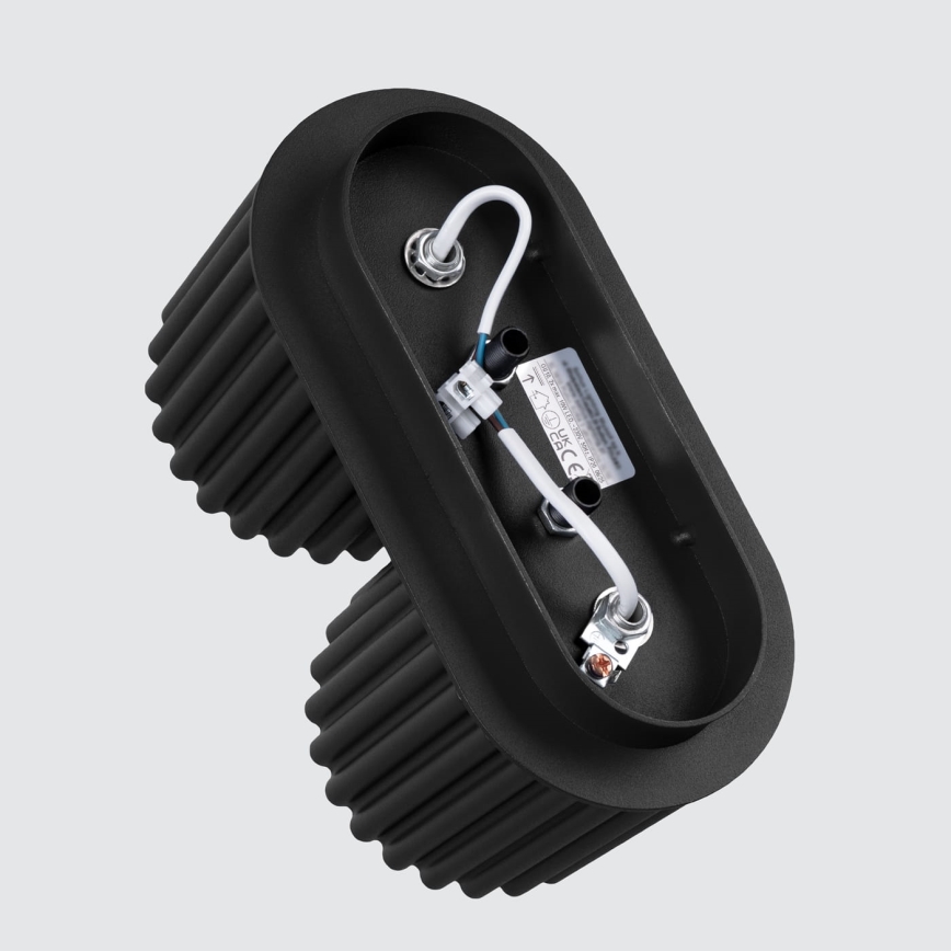 Spot AURA 2xGU10/10W/230V noir