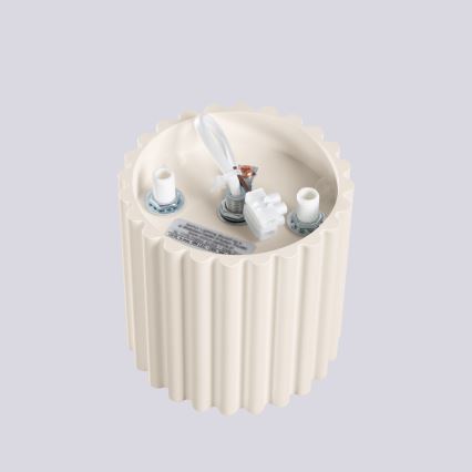 Spot AURA 1xGU10/10W/230V Ø 10 cm crème