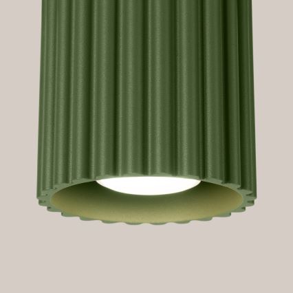 Spot AURA 1xGU10/10W/230V 10 cm vert