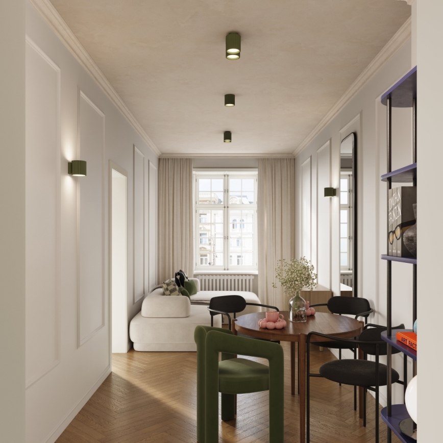 Applique murale AURA 1xG9/10W/230V verte