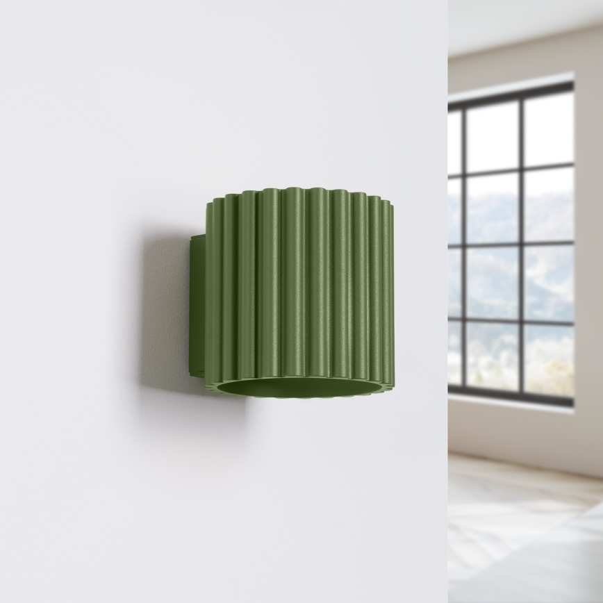 Applique murale AURA 1xG9/10W/230V verte