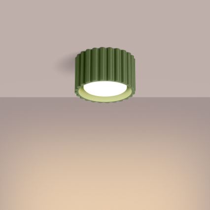 Spot AURA 1xGX53/10W/230V, Ø 10 cm, vert