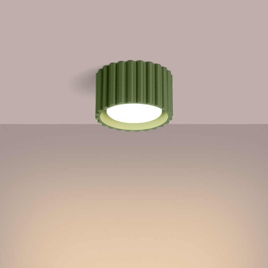 Spot AURA 1xGX53/10W/230V, Ø 10 cm, vert